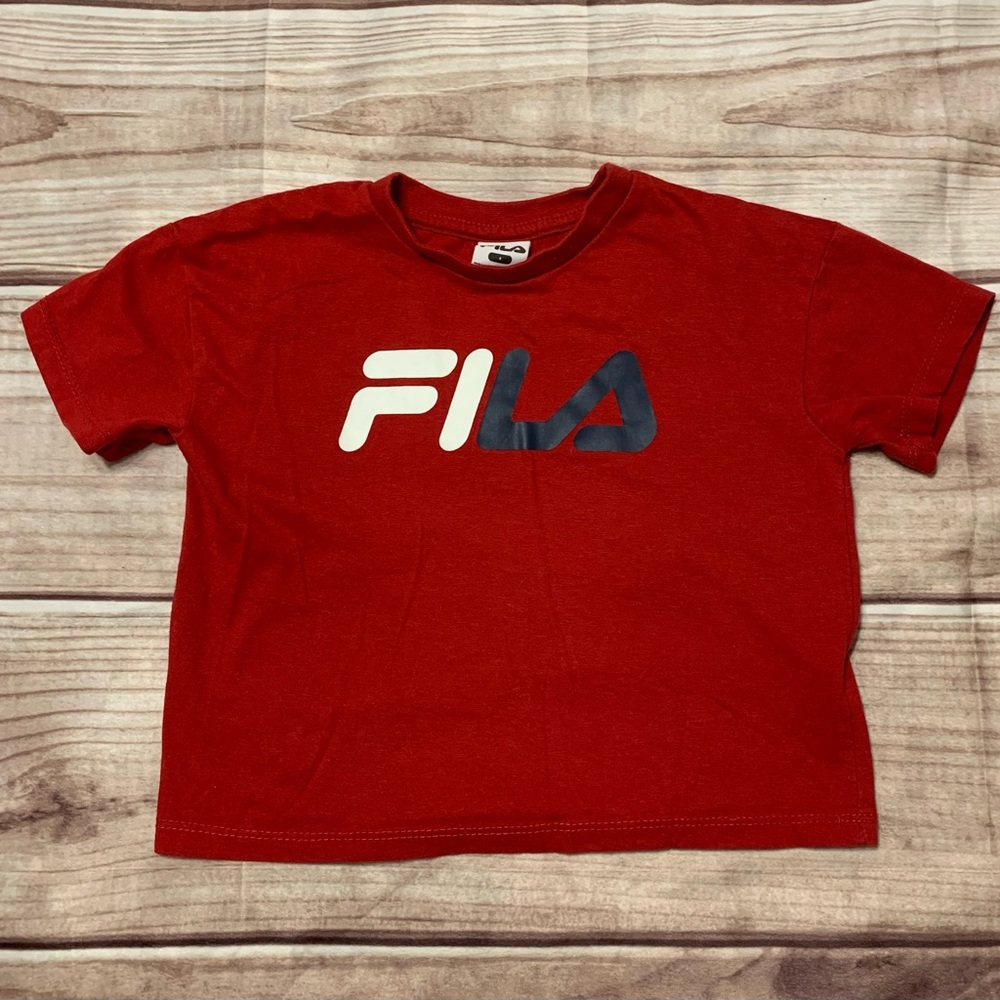 Fila Red Short Sleeve TShirt 4. 🛍️ 5 for $25